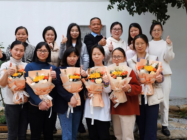 Wenlin sales department March 8th women's day activity