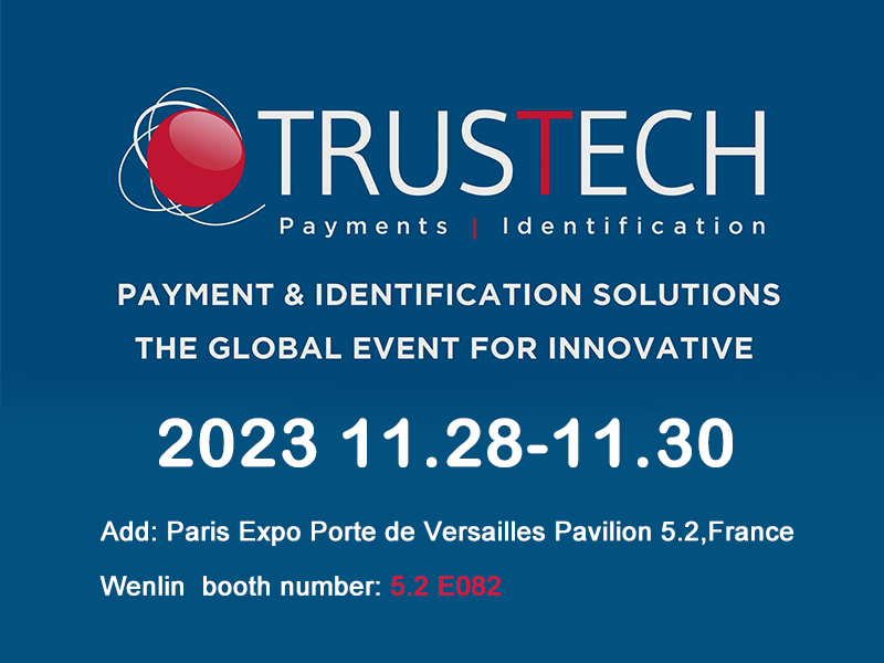 Wenlin Technology will participate in Trustech2023- French Smart Card Exhibition.