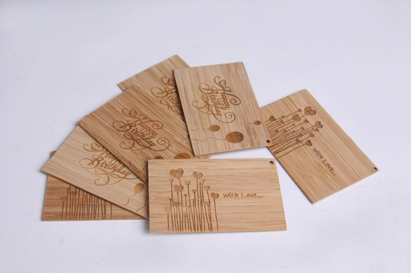 Wenlin takes you to explore the colorful application of environmentally friendly wood RFID cards