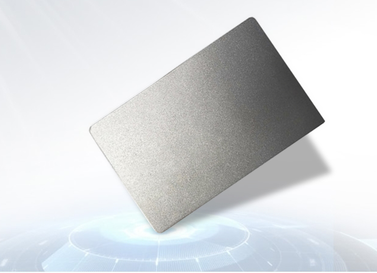 Frosted Steel Plates for Plastic Card